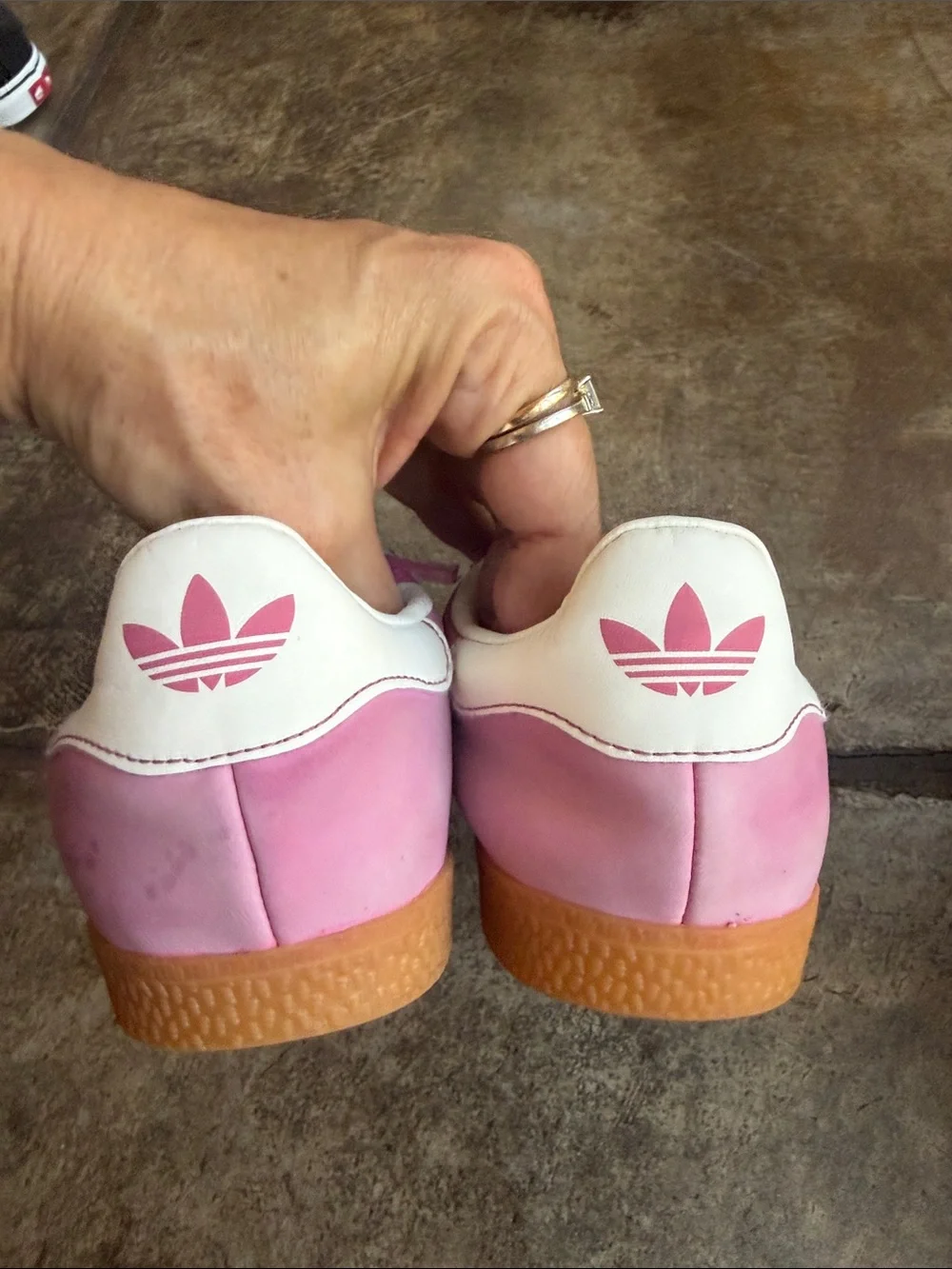 Lot of 3 Kids shoes Adidas & Nike Lace-Up Sneakers size 5